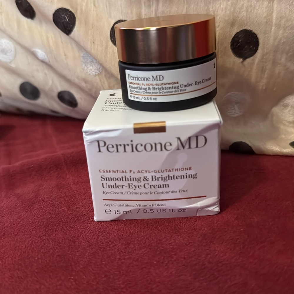 Perricone MD Smoothing & Brightening Under-Eye Cream 15 mL NWT